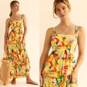 Anthropologie Farm Rio Tropical Maxi M
